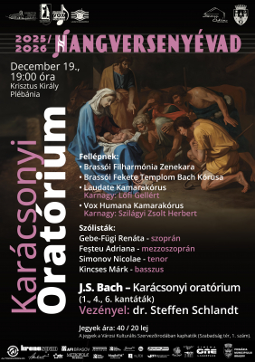 Karácsonyi oratórium a Hangversenyévad műsorán