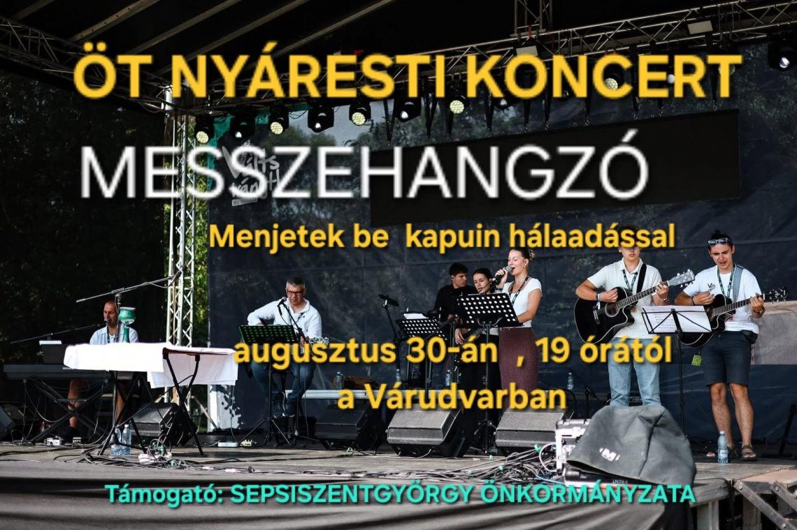 Öt Nyáresti Koncert - Messzehangzó