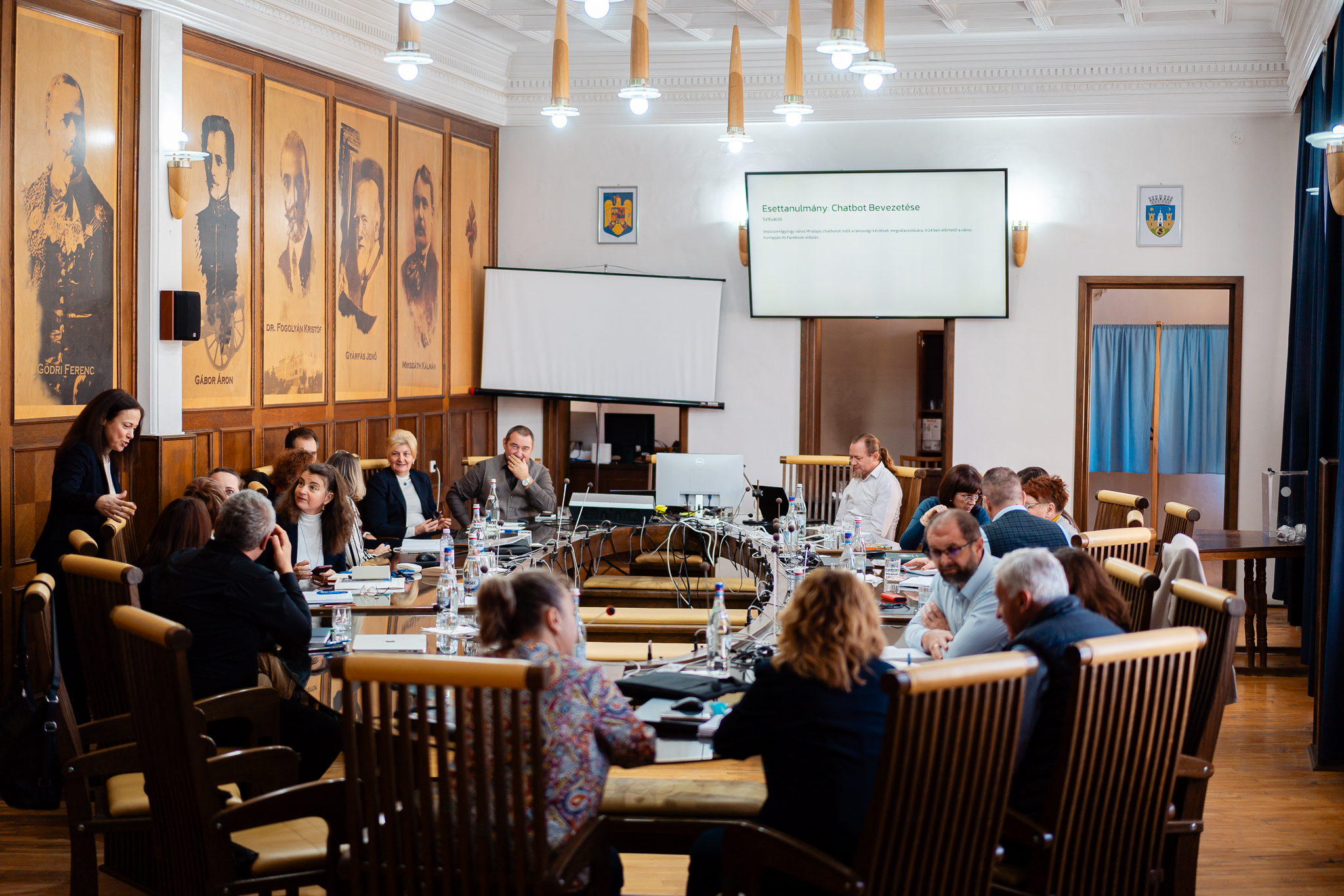 A jövőre készülnek Sepsiszentgyörgyön