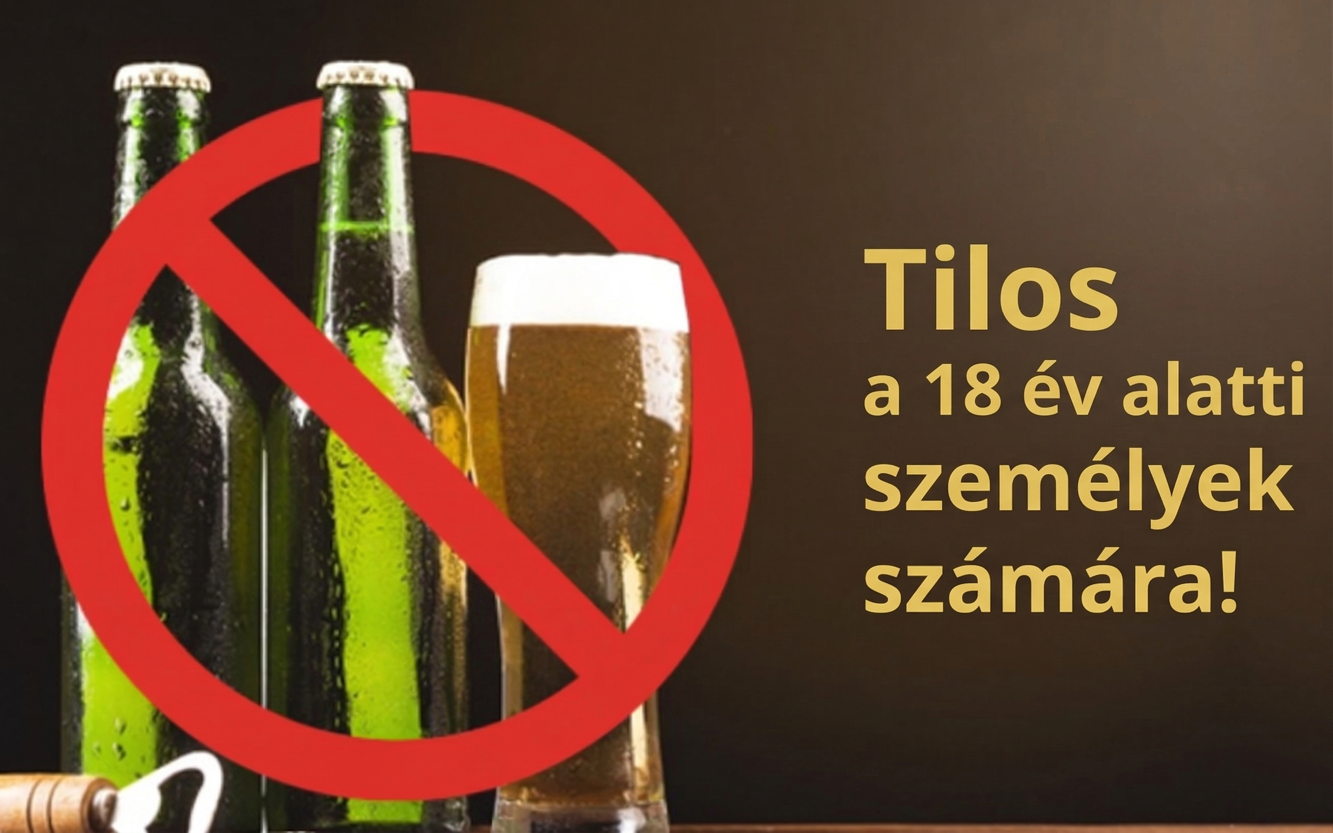 Sepsiszentgyörgy Önkormányzata zéró toleranciát hirdet a kiskorúak alkohollal történő kiszolgálása ellen