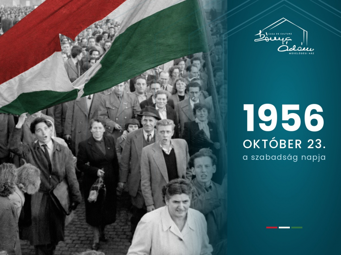 Megemlékezés az 1956-os forradalom és szabadságharc 70. évfordulója alkalmából Sepsiszentgyörgyön